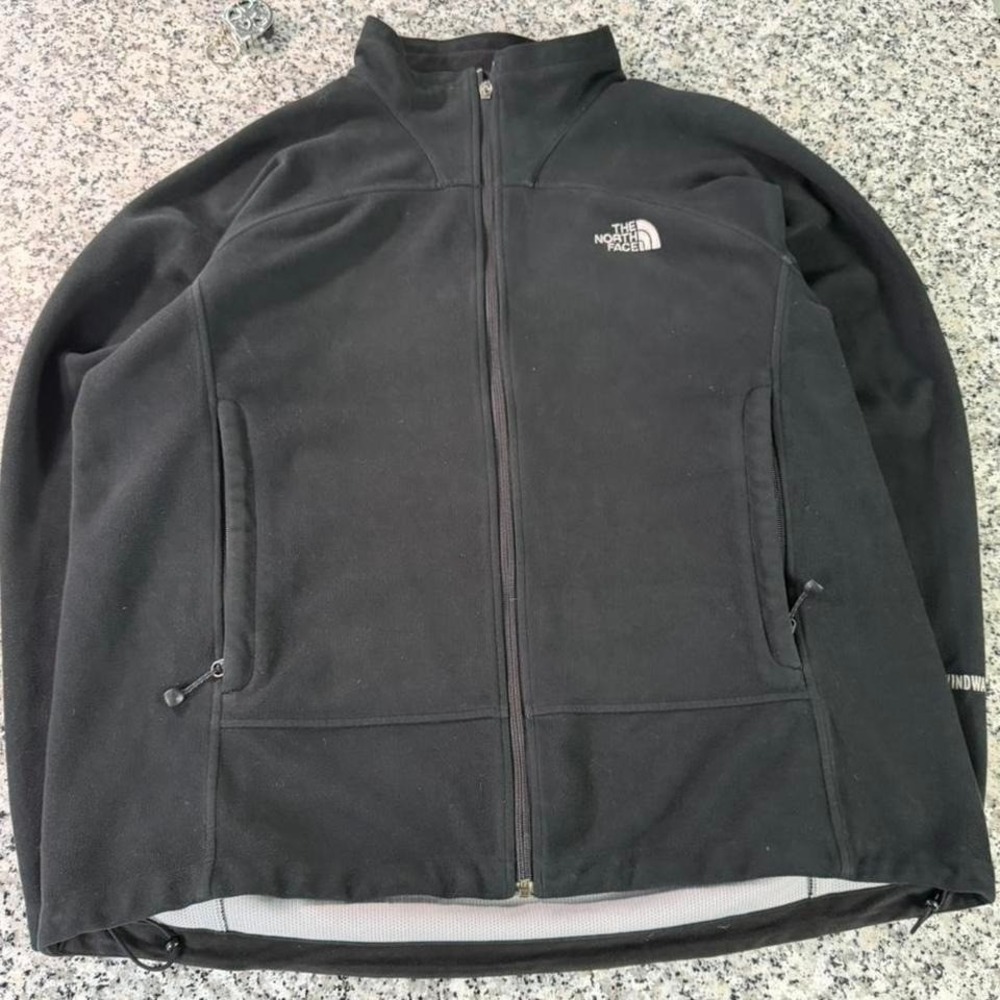The North Face Black Fleece WindWall Shell Apex Zip Jacket Fits XL
